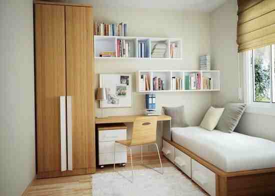 二十平米也精彩 小卧室装修设计图片